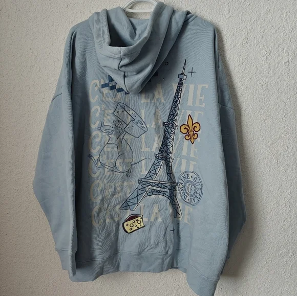 NWT DISNEY RATATOUILLE ZIP UP HOODIE - Picture 5 of 6